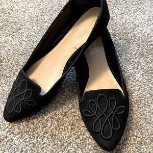 LC Lauren Conrad Velvet Flats